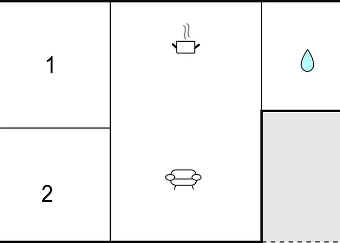 Дом отдыха 2 Bedroom Amazing In *